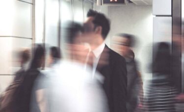 modern slavery act reporting – people on train