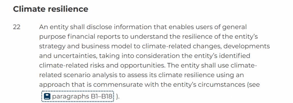 aasb para 22 climate scenario analysis 1