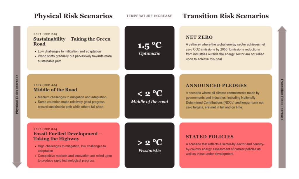 climate scenario analysis framework anthesis