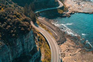 australian road - ocean ariel - net zero strategy2