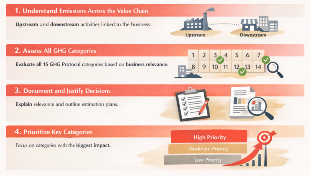 what to include in a scope 3 emissions boundary