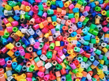plastic beads