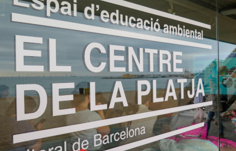 el centre de le platje