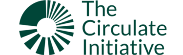 logo the circulate initiative 500x151px green