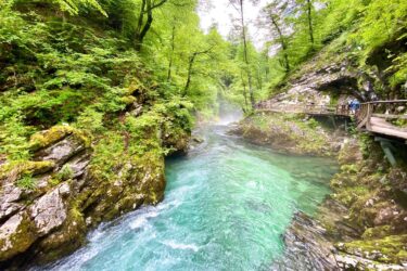 the tndf framework - nature risk - flowing river in valley
