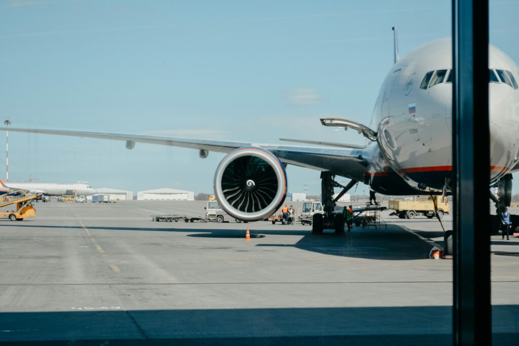 An international airport