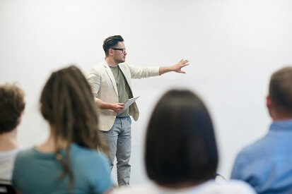Conducting Carbon Literacy Training for Autoglym Presenting