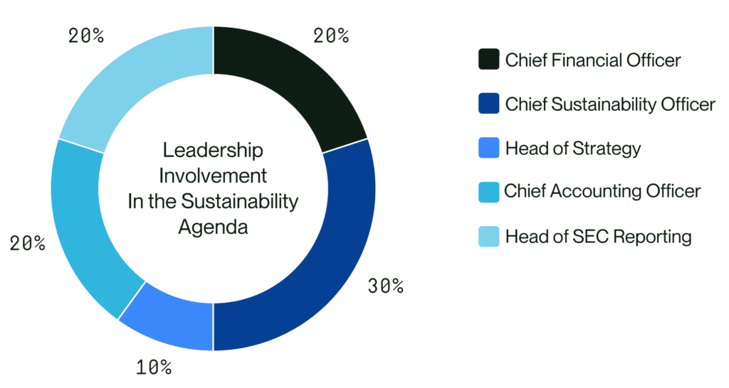 leadership involvement in the sustainability agenda