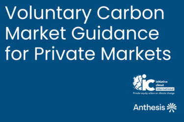 Voluntary Carbon Market Guidance for Private Markets