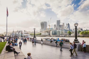 city view of london