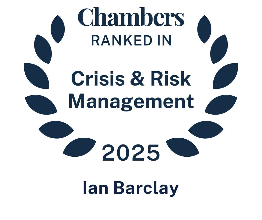 ian barclay retained their Band 2 ranking in the individual Investigative Due Diligence category