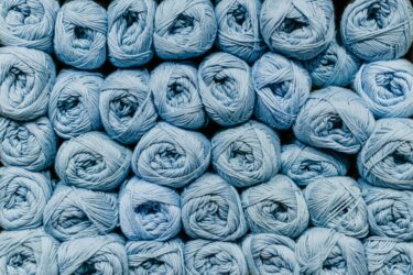Philippines Blue yarn