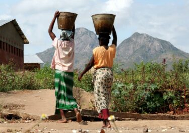Women carrying water