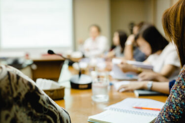 board room meeting