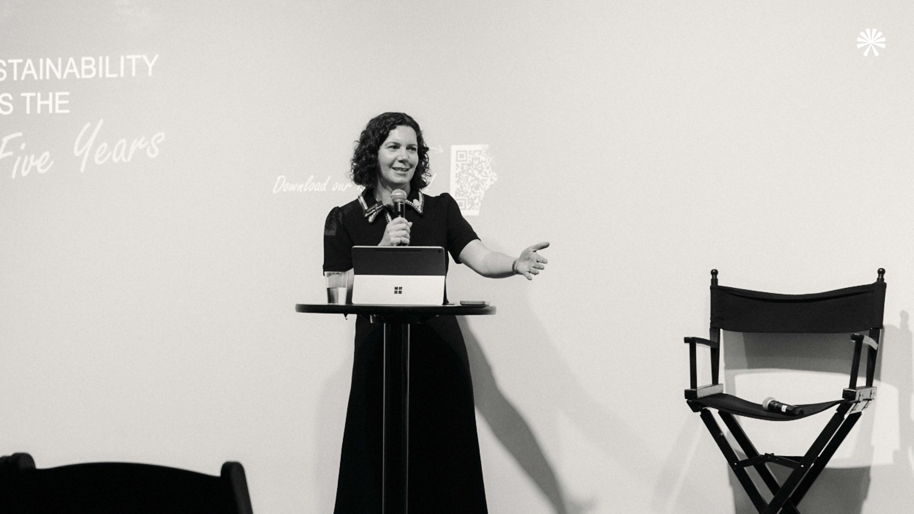 Climate Week NYC Annabelle Stamm keynote address