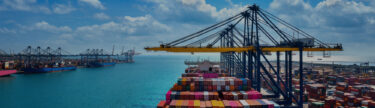 port with supplies